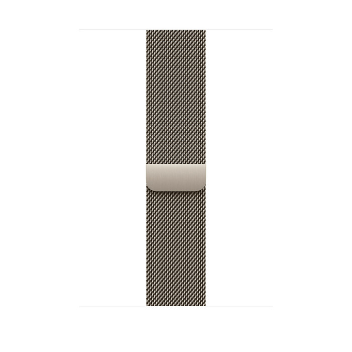 Apple Watch 46mm Loop: Natural Milanese Loop - M/L