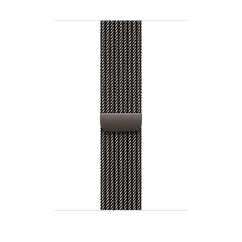 Apple Watch 46mm Loop: Slate Milanese Loop - S/M