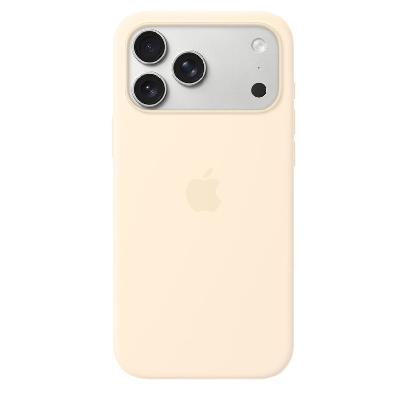 Apple iPhone 17 Pro Max Silicone Case with MagSafe - Vanilla (SEASONAL)