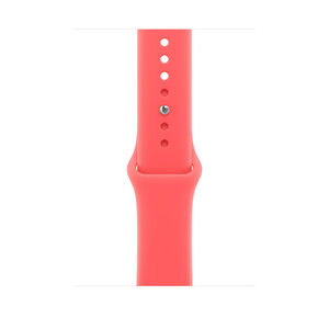 Apple Watch 46mm Sport Band: Bright Guava Sport Band - M/L (SEASONAL)