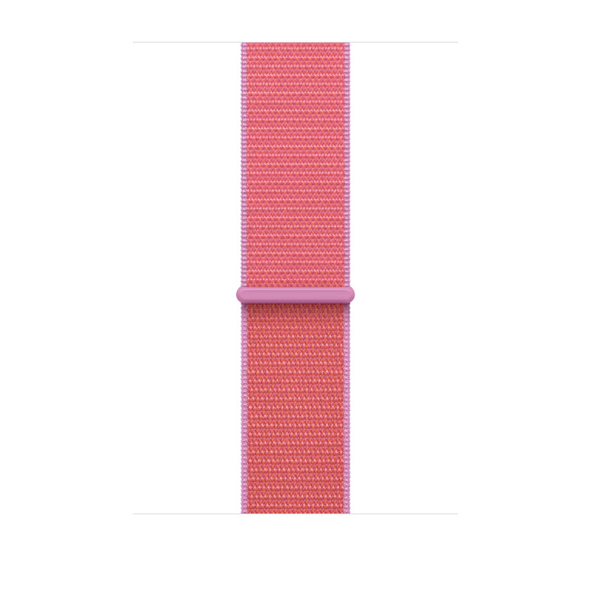 Apple Watch 46mm Sport Loop: Bright Guava Sport Loop (SEASONAL)