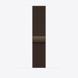Apple Watch 46mm Milanese Loop: Dark Bronze Milanese Loop - M/L