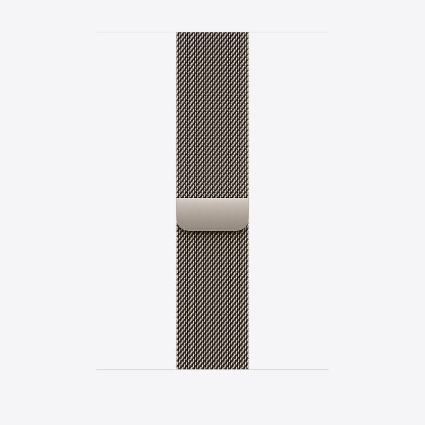 Apple Watch 46mm Milanese Loop: Natural Milanese Loop - S/M