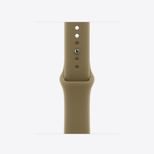 Apple Watch 40mm Sport Band: Olive Sport Band - S/M