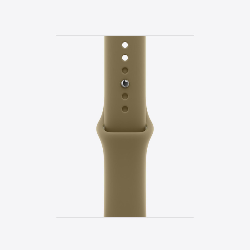 Apple Watch 42mm Sport Band: Olive Sport Band - M/L