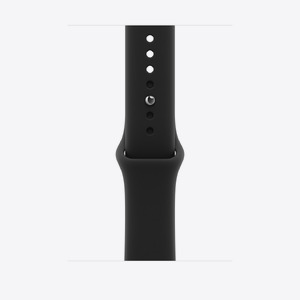 Apple Watch 46mm Sport Band: Black Sport Band - M/L