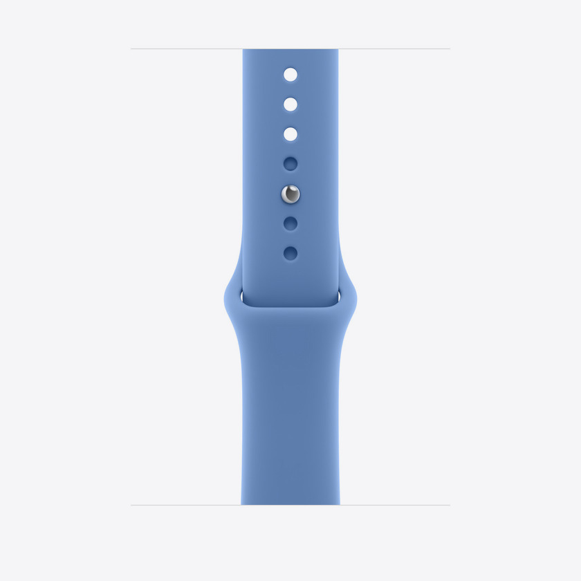 Apple Watch 46mm Sport Band: Wildflower Blue Sport Band - M/L