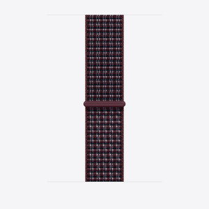 Apple Watch 46mm Sport Loop: Burgundy Plaid Sport Loop
