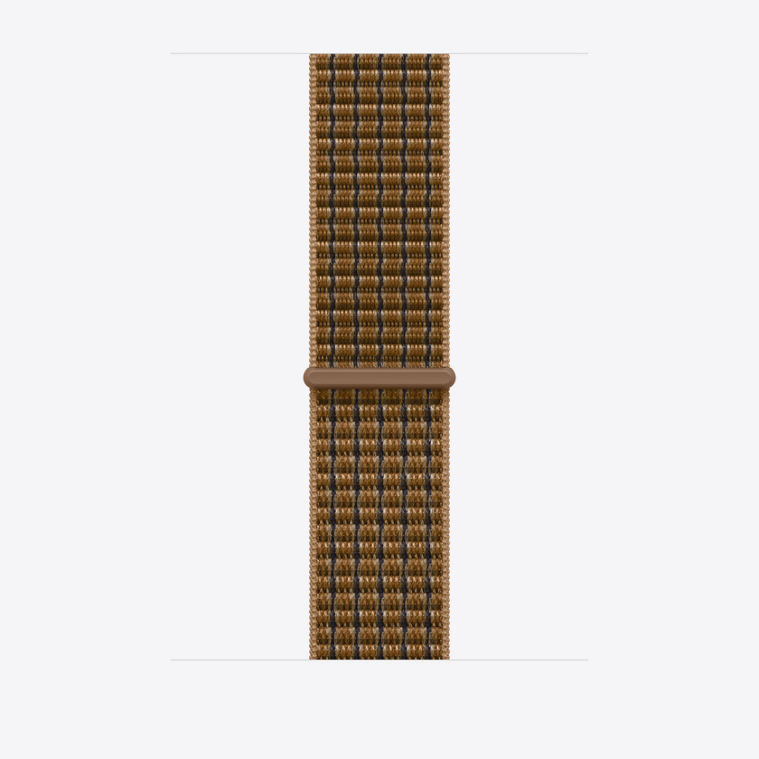 Apple Watch 46mm Sport Loop: Light Umber Plaid Sport Loop