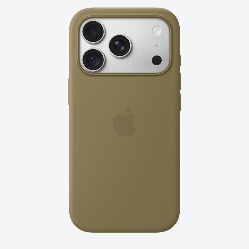 Apple iPhone 18 Pro Silicone Case with MagSafe - Olive