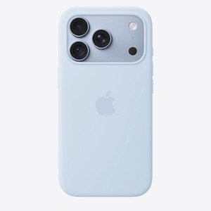 Apple iPhone 18 Pro Silicone Case with MagSafe - Crisp Blue