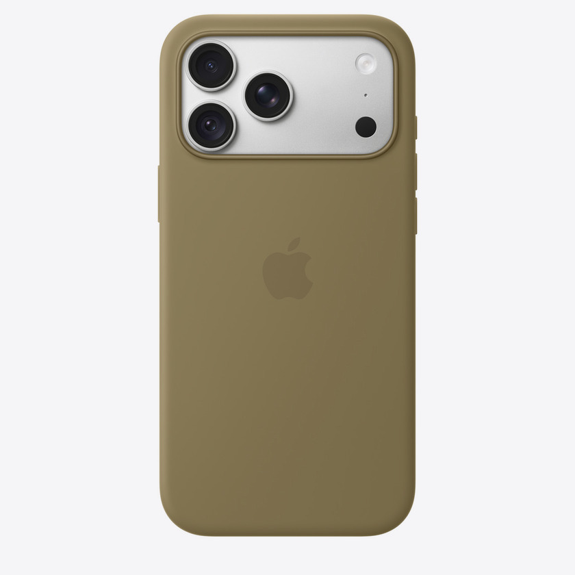 Apple iPhone 18 Pro Max Silicone Case with MagSafe - Olive