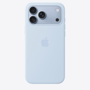 Apple iPhone 18 Pro Max Silicone Case with MagSafe - Crisp Blue