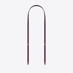 Apple Crossbody Strap – Burgundy