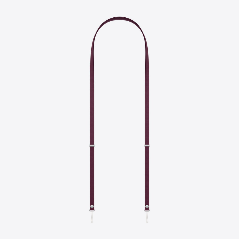Apple Crossbody Strap – Burgundy