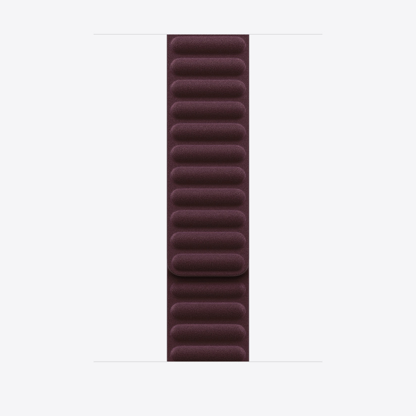 Apple Watch 46mm Magnetic Link: Burgundy Magnetic Link - M/L