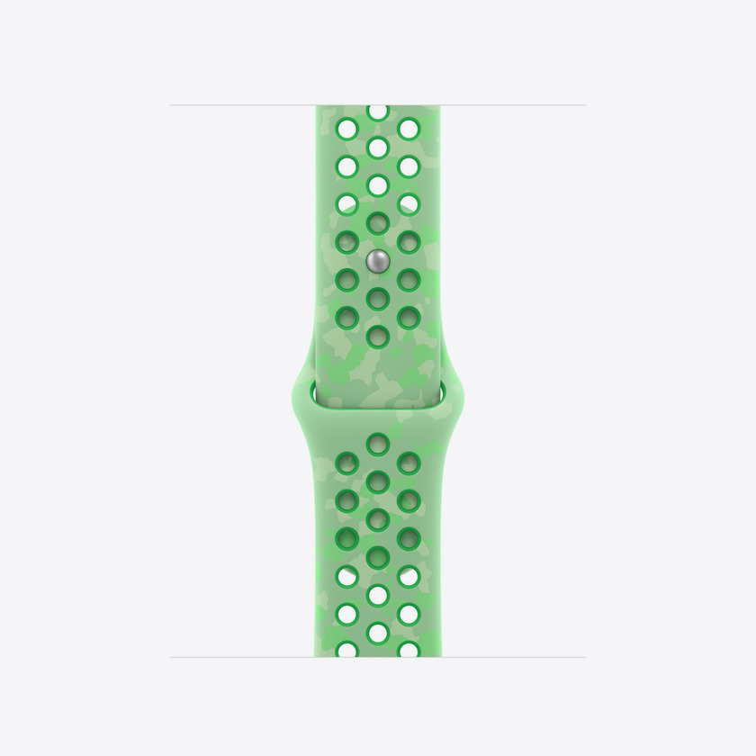 Apple Watch 40mm Sport Band: Green Spark Nike Sport Band - S/M