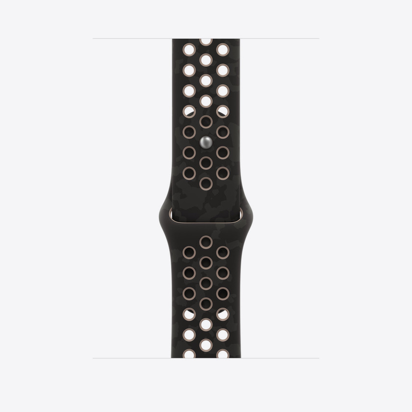 Apple Watch 46mm Sport Band: After Dark Black Nike Sport Band - M/L