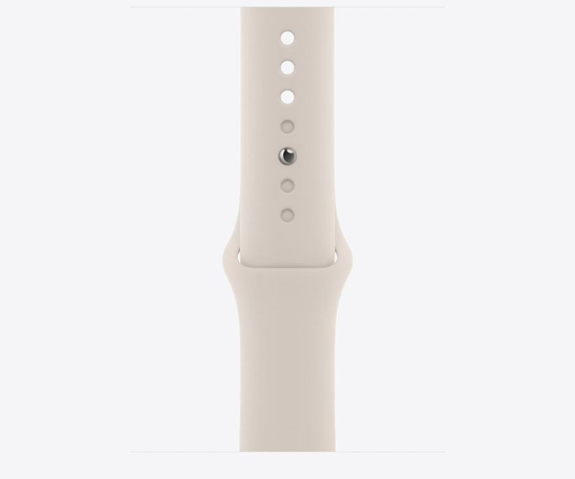 Apple Watch Starlight Sport Band Regular 45mm