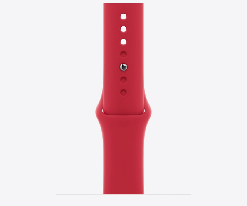 Apple Watch Red Sport Band Regular 45mm