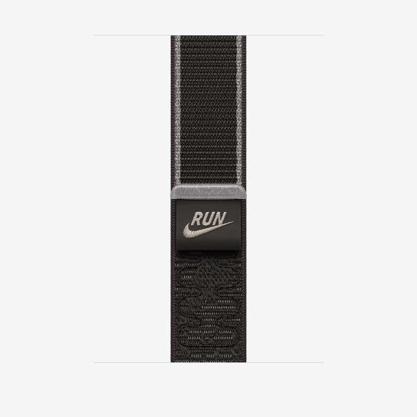 Apple Watch 46mm Sport Loop: After Dark Black Nike Sport Loop