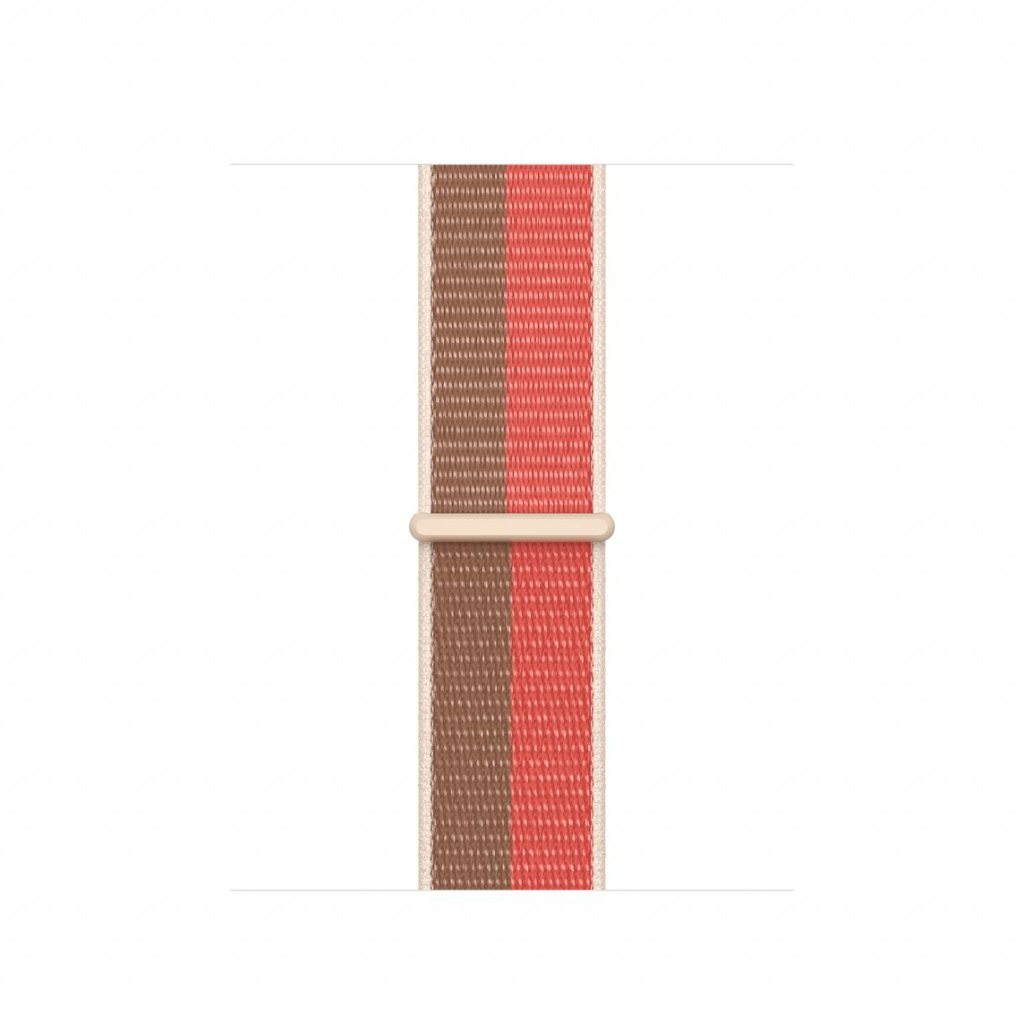 Apple Watch Pink Pomelo/Tan Sport Loop Regular 41mm