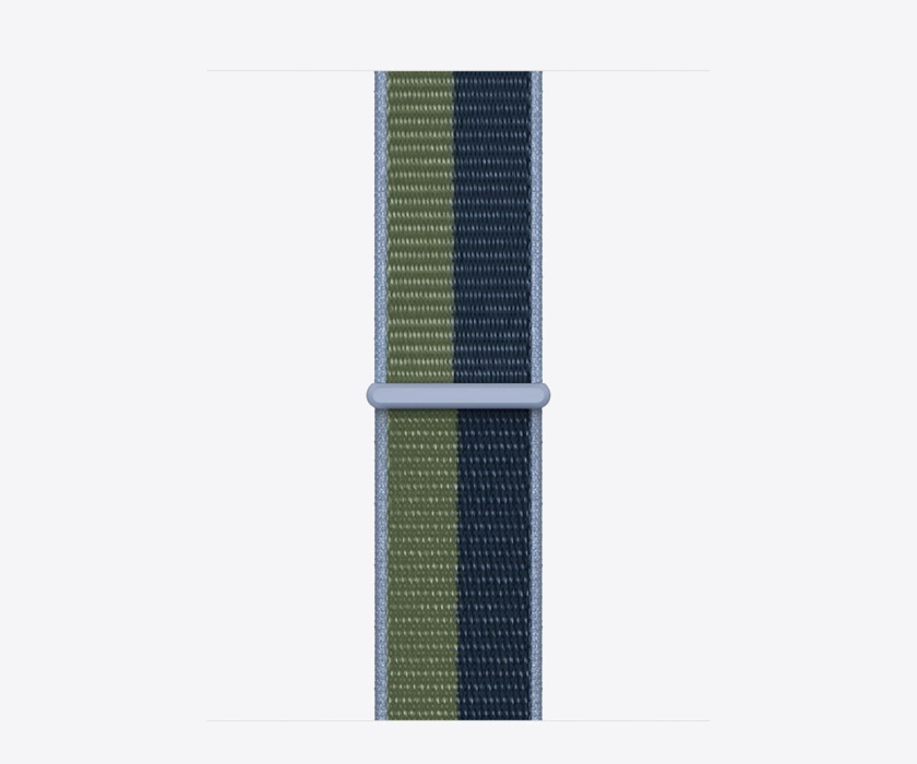 Apple Watch Abyss Blue/Moss Green Sport Loop Regular 41mm