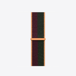 Apple Watch Dark Cherry/Forest Green Sport Loop Regular 41mm
