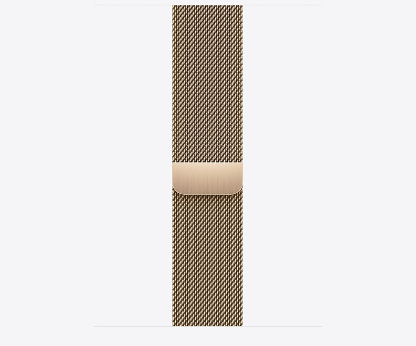 Apple Watch Gold Milanese Loop 45mm