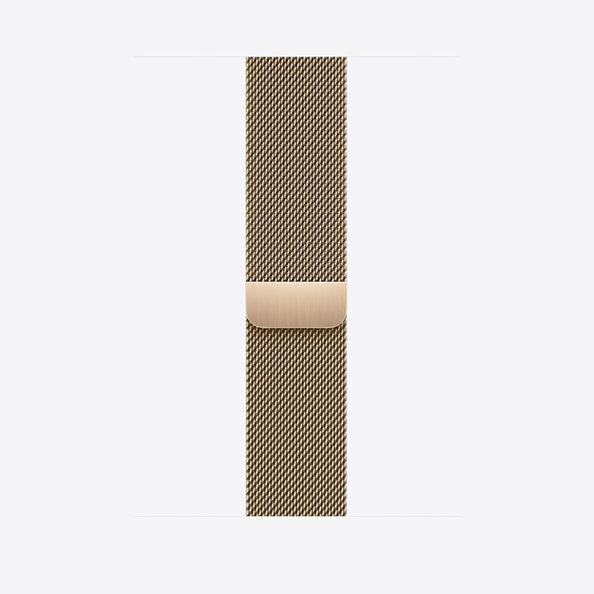 Apple Watch Gold Milanese Loop 45mm
