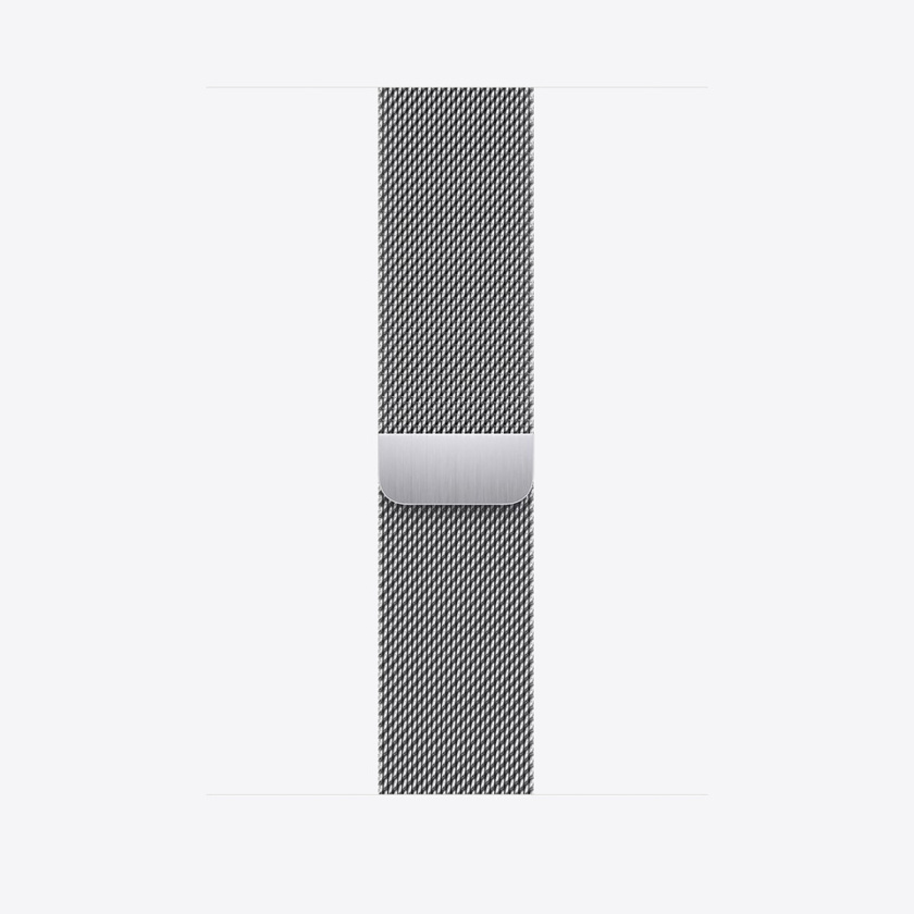 Apple Watch Silver Milanese Loop 45mm