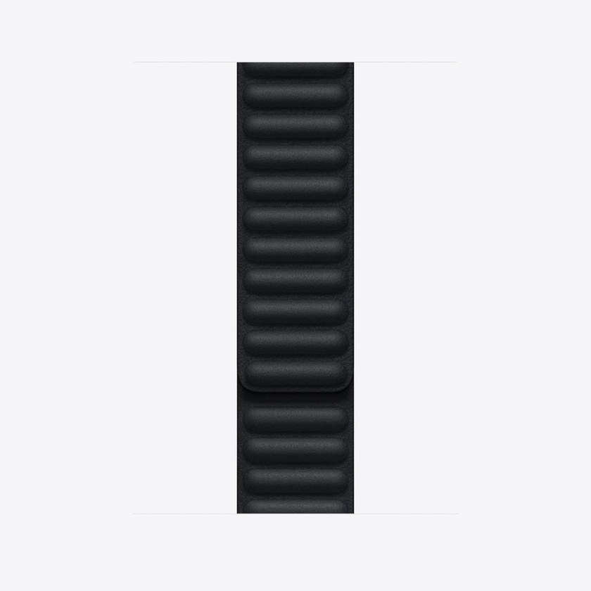 Apple Watch Midnight Leather Link 45mm S/M