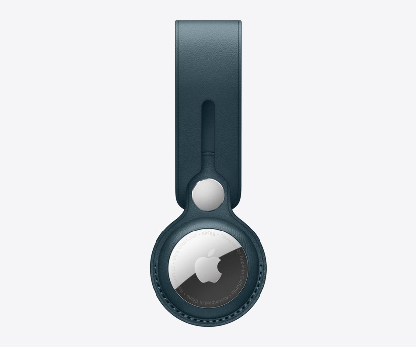 Apple AirTag Leather Loop Baltic Blue (Seasonal Summer 2021)
