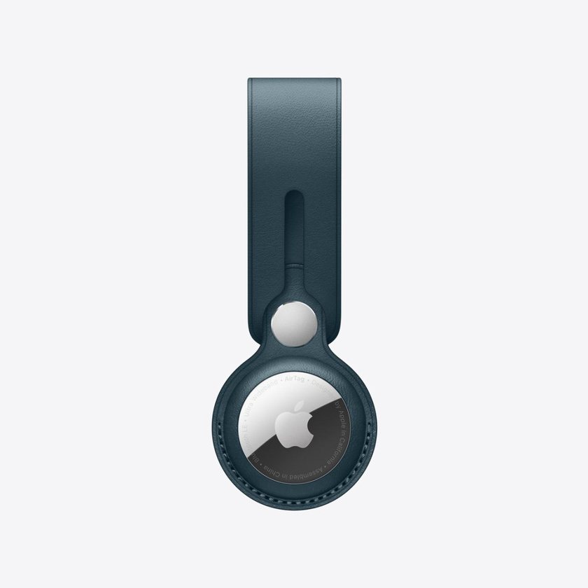 Apple AirTag Leather Loop Baltic Blue (Seasonal Summer 2021)