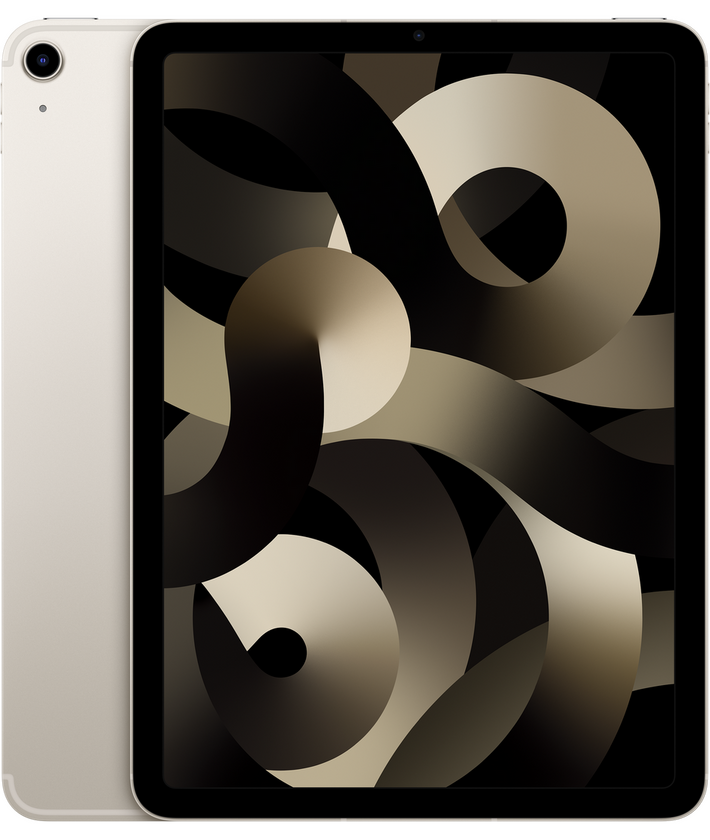 Apple iPad Air 5 Cellular 256GB, 10.9-inch - Starlight