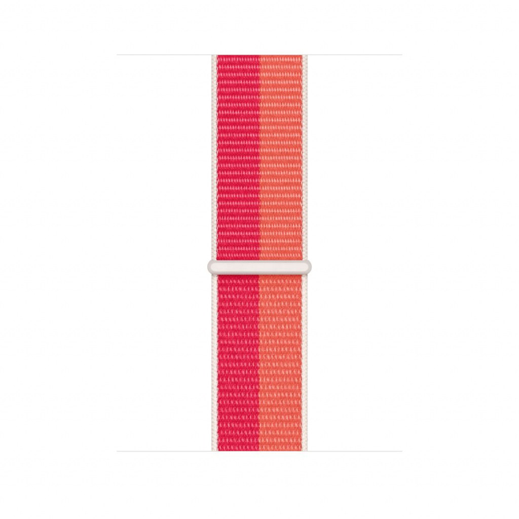 Apple Watch 45mm Band: Nectarine/Peony Sport Loop (Seasonal Spring 2022)