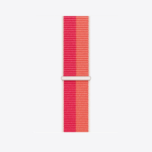 Apple Watch 45mm Band: Nectarine/Peony Sport Loop (Seasonal Spring 2022)