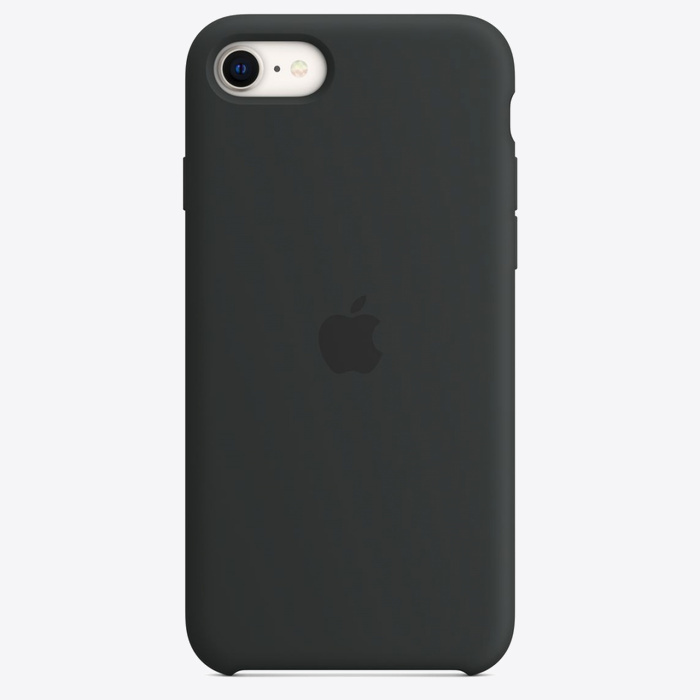 Apple iPhone SE 2 Silicone Case Black