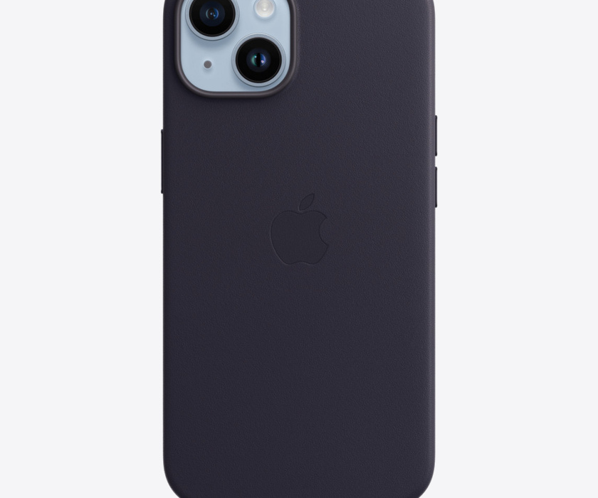 Apple iPhone 14 Leather Case with MagSafe - Ink