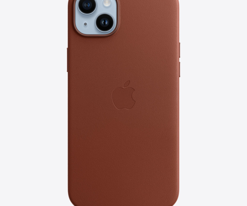 Apple iPhone 14 Plus Leather Case with MagSafe - Umber