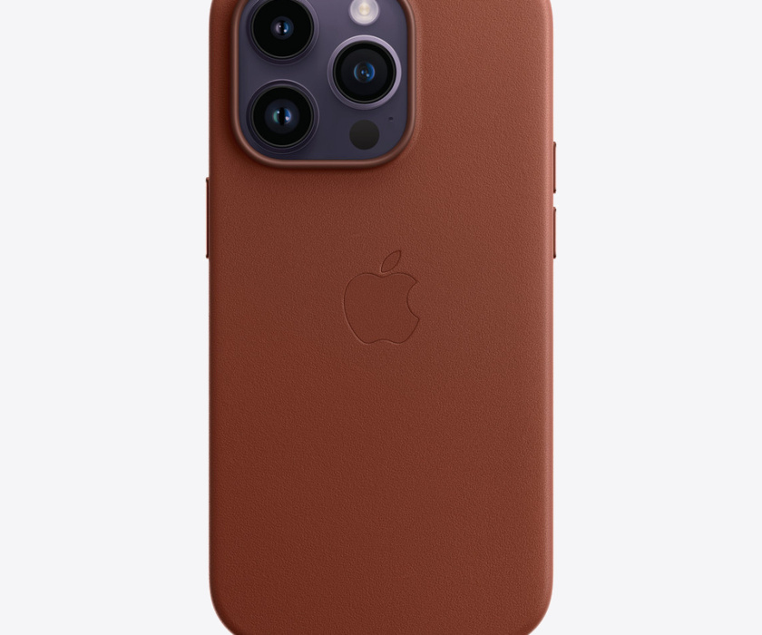 Apple iPhone 14 Pro Leather Case with MagSafe - Umber
