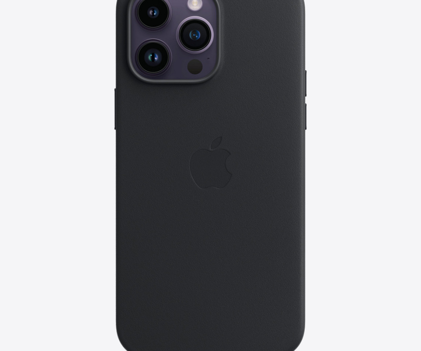 Apple iPhone 14 Pro Max Leather Case with MagSafe - Midnight