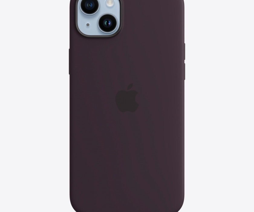 Apple iPhone 14 Plus Silicone Case with MagSafe - Elderberry (SEASONAL 2022 Fall)