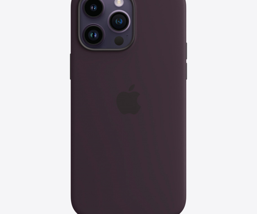 Apple iPhone 14 Pro Max Silicone Case with MagSafe - Elderberry (SEASONAL 2022 Fall)