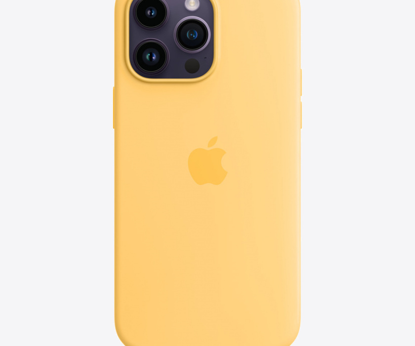 Apple iPhone 14 Pro Max Silicone Case with MagSafe - Sunglow (SEASONAL 2022 Fall)