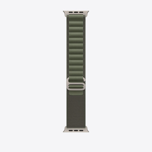 Apple Watch 49mm Band: Green Alpine Loop - Large