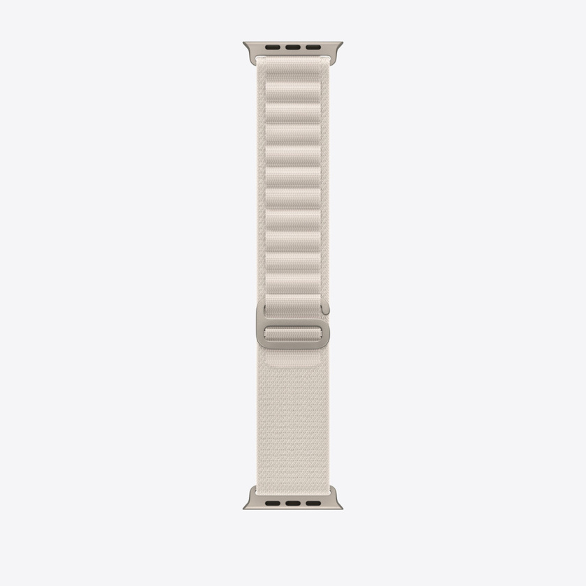 Apple Watch 49mm Band: Starlight Alpine Loop - Small