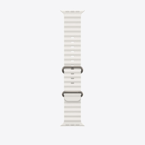 Apple Watch 49mm Band: White Ocean Band