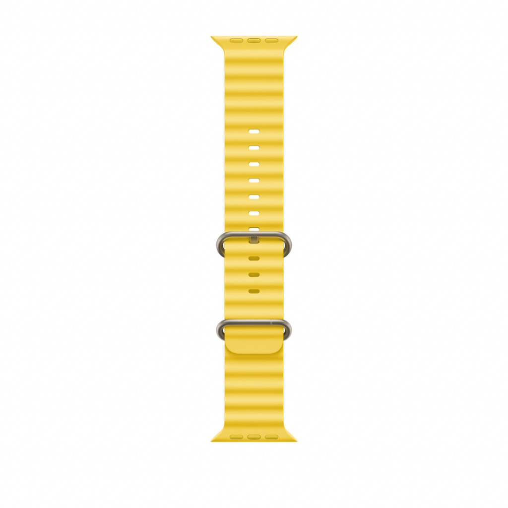 Apple Watch 49mm Band: Yellow Ocean Band