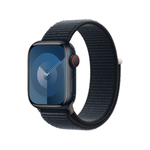 Apple Watch Series 9 Cellular 41mm Midnight Alu Case w Midnight Sport Loop